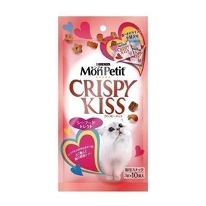（まとめ）ネスレ モンプチ クリスピーキッス シーフード30g 【猫用・フード】【ペット用品】【×30セット】