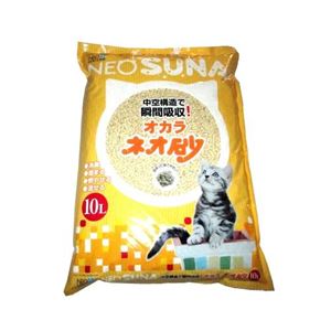 （まとめ）ネオ砂オカラ10L 【ペット用品】【×5セット】