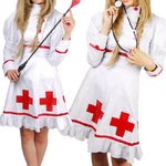 小悪魔☆クレイジーナース【ハロウィン/クリスマス/イベント/パーティ/仮装/コスプレ/コスチューム/衣装】01000567 Mサイズ