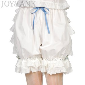 《大きいサイズ》ノベルティ柄のふんわりフリルドロワーズ【ロリ-タ/コスプレ/コスチューム/衣装】08000311-5Lサイズ