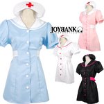 セーラーカラーの純情ナース コスチューム【ハロウィン/イベント/コスプレ/コスチューム/制服/衣装】01000688 ブルー