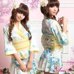 セパレート着物コスチューム3点セット/コスプレ/コスチューム/セクシー/衣装/和服/花魁/浴衣/z397-１