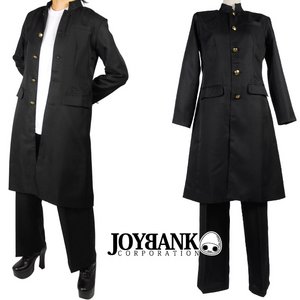 《大きいサイズ》長ランコスチュームセット【イベント/パーティ/仮装/学ラン/男装/応援団/コスプレ/コスチューム/変形学生服/制服//学生服衣装】04000334-3Lサイズ