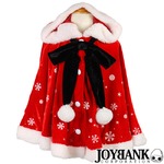 KIDS☆子どもサイズ☆雪の結晶ケープマント【キッズ/イベント/サンタ/クリスマス/仮装/コスプレ/コスチューム/衣装】01000678-120cm