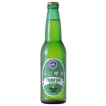 中国【海外ビール】 チンタオ・レギュラー 330ml×24本（1ケース）