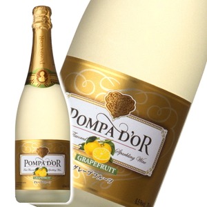 【スパークリングワイン】 ポンパドール　Pompa Do'r　グレープフルーツ　750ml スパークリングワイン　