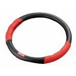 SPARCO（スパルコ） ステアリングカバーSサイズ RED／BLACK（レザー） SPC1102LJS