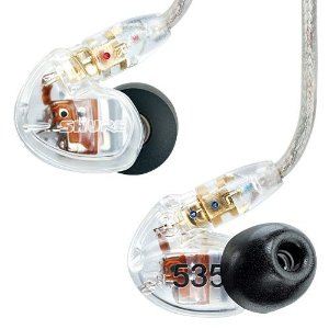 Shure（シュア） SE535-CL 高遮音性イヤホン