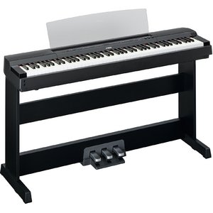 YAMAHA（ヤマハ） P-255B　電子ピアノ　専用スタンド＆ペダルユニットセット