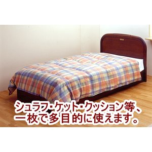 多目的羽毛シュラフ(クッションカバー付) シングルイメージ小