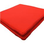超軽量極薄クッション「ルナエアーcolors」(同色2枚組)　レッド