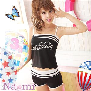 水着☆モノトーンタンキニ水着☆／bkn-020