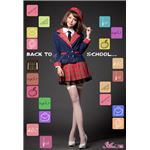 セーラー服 制服 女子高校生 紺 赤 チェック z1210 コスプレ 衣装 コスチューム