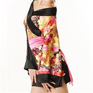 超セクシー☆花柄着物コスチュームセット／コスプレ／コスチューム／C128B