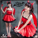 コスプレ 衣装 デビル ハロウィン 悪魔 魔女 コスチューム 仮装 z1676