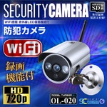 【監視カメラ】【防犯カメラ】【屋外赤外線暗視カメラ】 P2P対応 強力赤外線LEDライト （OL-020） 24時間常時録画 暗視撮影 簡単設置