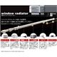 窓用結露防止ヒーター ウインドーラジエーター W/R-600 60cm 定尺タイプ 【結露防止グッズ】画像最小1