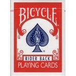 【トランプ】BICYCLE（バイスクル） ライダーバック ポーカーサイズ 【レッド】