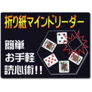 プリンセスカードトリック「折り紙マインドリーダー」 ＜マジック・手品＞