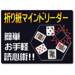 プリンセスカードトリック「折り紙マインドリーダー」 ＜マジック・手品＞