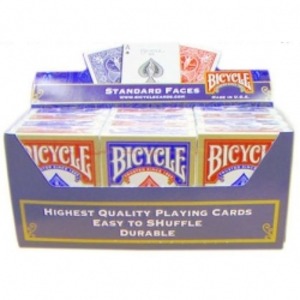 BICYCLE バイスクル ライダーバック808 新パッケージ １ダース（赤６青６）