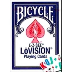 BICYCLE LoVISION (バイスクル ロービジョン) [ポーカーサイズ] -ブルー-