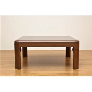 折れ脚こたつテーブル(継脚式) 【正方形/80cm×80cm】 木製(天然木) 本体 高さ調節可/UV塗装 ナチュラル