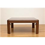 折れ脚こたつテーブル(継脚式) 【正方形/80cm×80cm】 木製(天然木) 本体 高さ調節可/UV塗装 ナチュラル