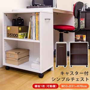 HMP-14WH （0.5）シンプルチェスト WH