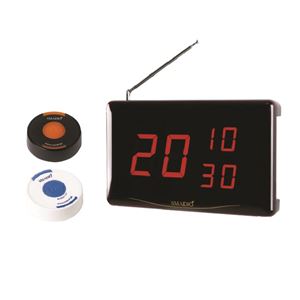 スマジオ　表示機１台　コールボタン黒10個セット