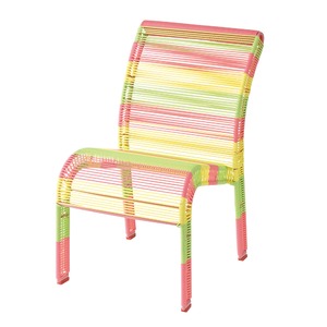 COLORS KID`S CHAIR PINK MIXカラーキッズチェア