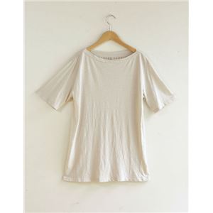 ALEXANDER YAMAGUCHI 染めTシャツ  BLD-01(NAT/S) アイボリー