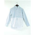 ALEXANDER YAMAGUCHI コットンストライプボタンダウンシャツ ブルー メンズ BD-14L/S(STST/M) 