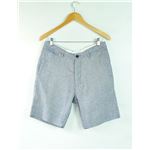 ALEXANDER YAMAGUCHI リネンシャンブレーショートパンツ ブルー メンズ SH-01(PUR/30) 
