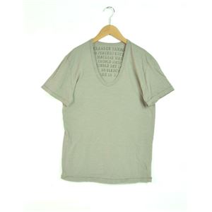ALEXANDER YAMAGUCHI コットンUネックTシャツ グレー メンズ UN-01(GRY/S) 