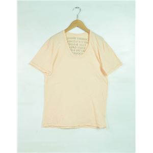 ALEXANDER YAMAGUCHI コットンUネックTシャツ ピーチ メンズ UN-01(PEA/S) 