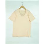ALEXANDER YAMAGUCHI コットンUネックTシャツ ピーチ メンズ UN-01(PEA/S) 