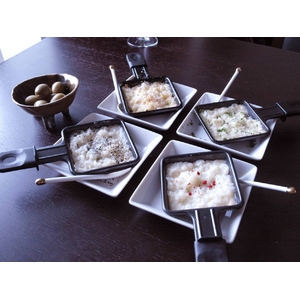 Raclette grill for 4 persons stone(NbgO4lp摜3