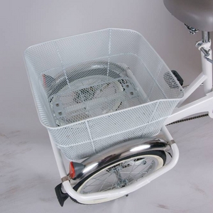【ノーパンクタイヤ使用】スイングチャーリー ノーパンク 三輪自転車 ホワイト MG-TRF20SWN