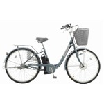 SUISUI 26インチ電動アシスト軽快車 シルバー KH-DCY01-3 SL