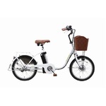 SUISUI 20インチ電動アシスト軽快車 ホワイト KH-DCY700 WH