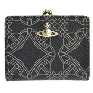 Vivienne Westwood（ヴィヴィアン・ウエストウッド） 32-387 LOGOMANIA／BLK 二つ折り財布