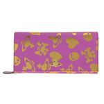 Vivienne Westwood（ヴィヴィアン・ウエストウッド） 1032V-LOGO PRINT／FUX 長財布