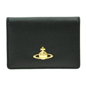 Vivienne Westwood（ヴィヴィアン・ウエストウッド） 0725V-SAFFIANO／NER 名刺入れ