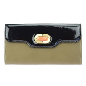 BVLGARI（ブルガリ） 33808 BUFFALO／BRW MUD 長財布