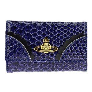 Vivienne Westwood（ヴィヴィアン・ウエストウッド） 0720V-FRILLY SNAKE／BLU キーケース