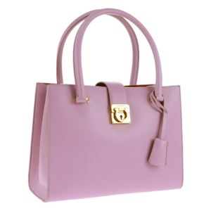 Salvatore Ferragamo（フェラガモ） D658 CALF／LILA／ROSS 手提げバッグ
