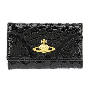 Vivienne Westwood（ヴィヴィアン・ウエストウッド） 0720V-FRILLY SNAKE／BLK キーケース