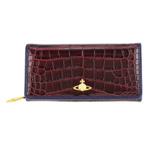Vivienne Westwood（ヴィヴィアン・ウエストウッド） 1032V-JUNGLE CROC／CHERRY 長財布