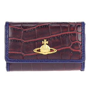 Vivienne Westwood（ヴィヴィアン・ウエストウッド） 0720V-JUNGLE CROC／CHERRY キーケース